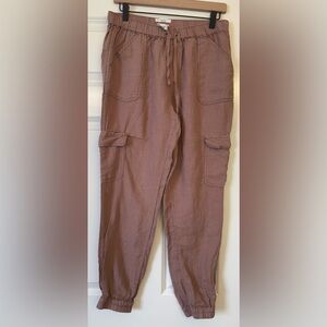Nicole Miller Linen Lightweight Pant Size Medium